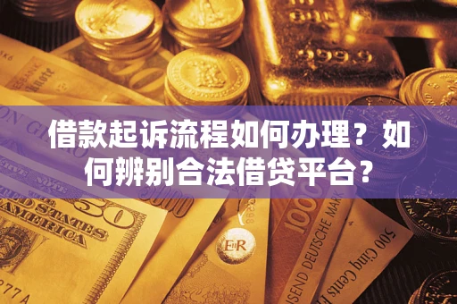 武汉借款起诉流程如何办理？如何辨别合法借贷平台？