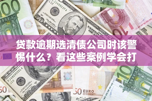 武汉贷款逾期选清债公司时该警惕什么？看这些案例学会打翻身仗
