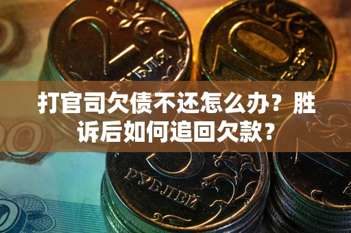 武汉打官司欠债不还怎么办？胜诉后如何追回欠款？