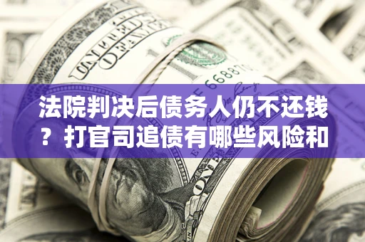 武汉法院判决后债务人仍不还钱？打官司追债有哪些风险和技巧？