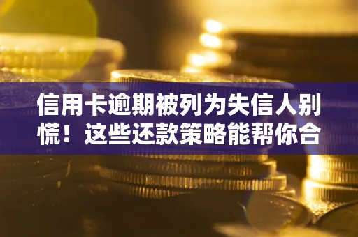 武汉信用卡逾期被列为失信人别慌！这些还款策略能帮你合法止损