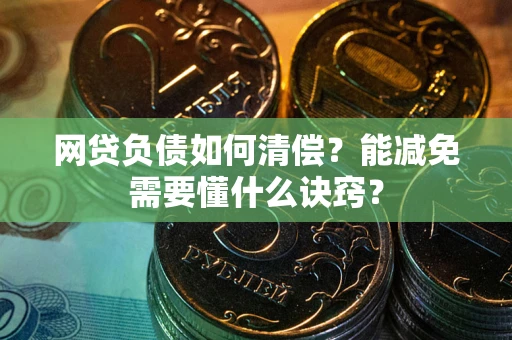 武汉网贷负债如何清偿？能减免需要懂什么诀窍？