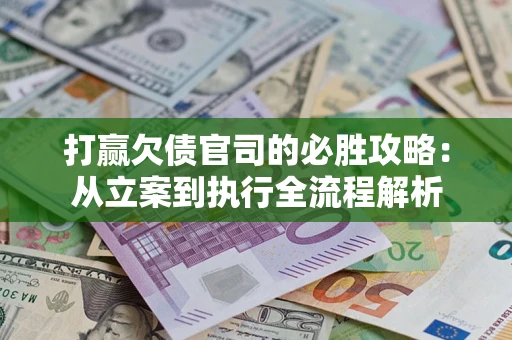 武汉打赢欠债官司的必胜攻略：从立案到执行全流程解析