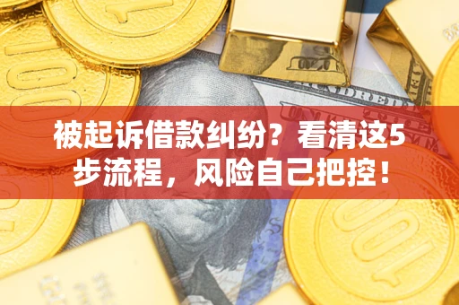 武汉被起诉借款纠纷？看清这5步流程，风险自己把控！