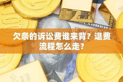 武汉欠条的诉讼费谁来背？退费流程怎么走？